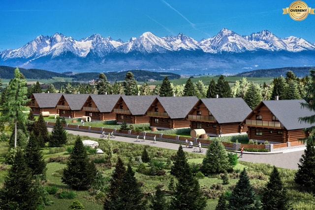 Tatranský Zrub Timber, Nová Lesná, Pozemok 617 m2