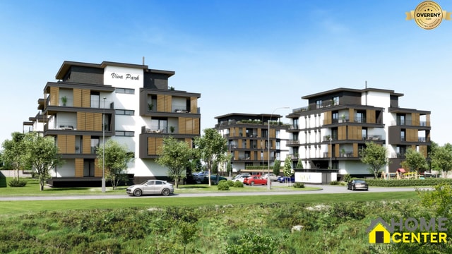 NA PREDAJ 3 - 4 IZBOVÉ BYTY S TERASOU V JEDINEČNOM PROJEKTE VIVA PARK