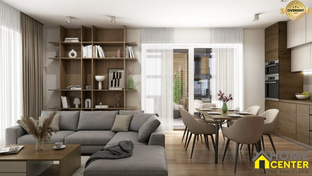NOVOSTAVBA - 4 IZBOVÝ BYT S PRIESTRANNOU TERASOU (26m2), VIVA PARK